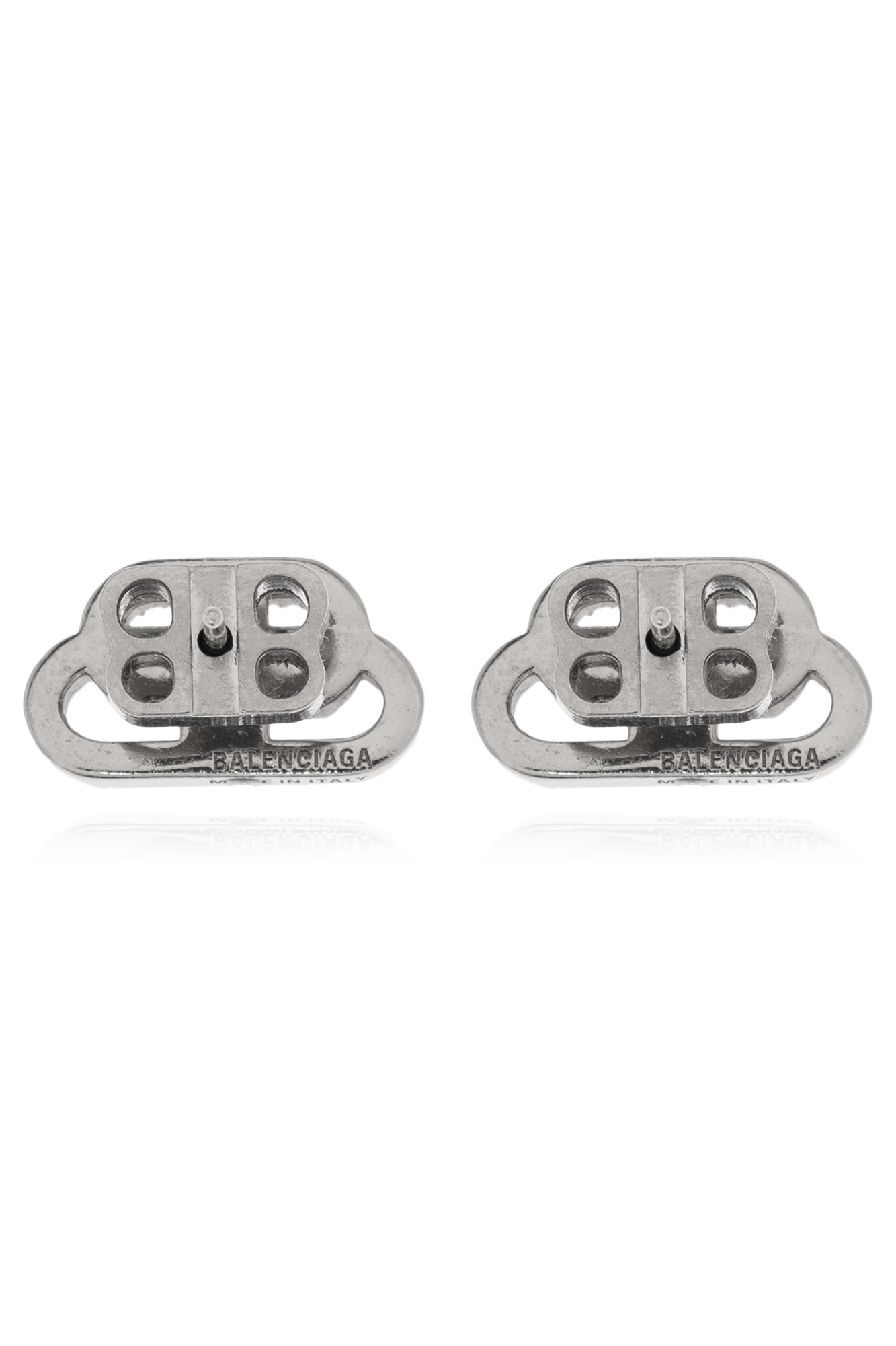 Silver Earrings with logo Balenciaga - Vitkac AS